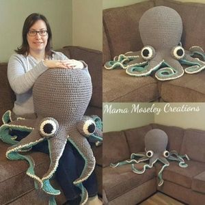 Crochet Stuffed Octopus 🐙